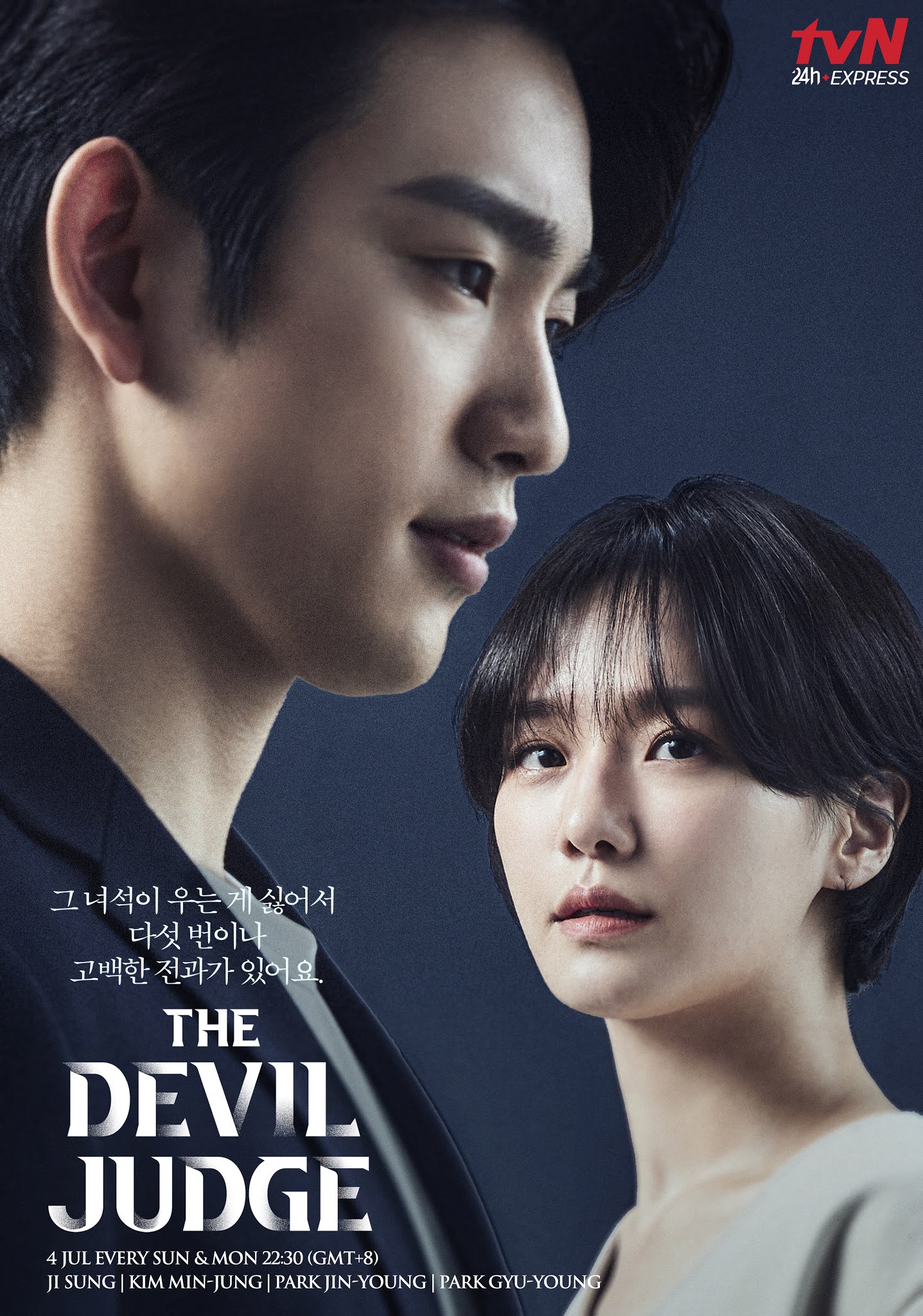 The characters of the Korean Drama The Devil Judge