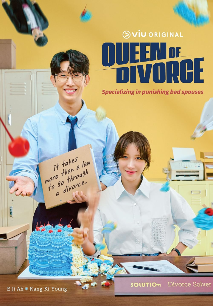 The main characters of the Korean Drama Queen of Divorce
